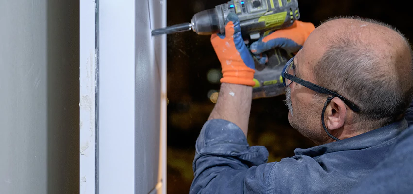 Rim Peephole Cam Installation in Sierra Madre, California